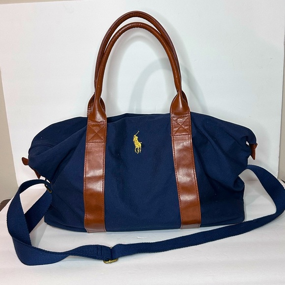 Ralph Lauren navy tote bag - Picture 1 of 4